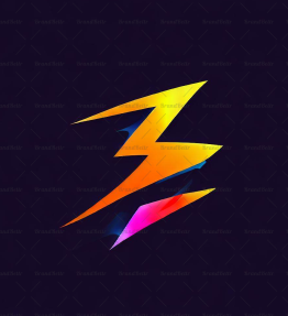 Energiegeladener Blitz